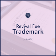 Load image into Gallery viewer, Trademark Revival Fee (Per Class) - NO EXTENSIONS INCLUDED